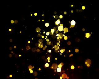 Bokeh Abstract Lights Dark Background Colorful Lights Wallpaper