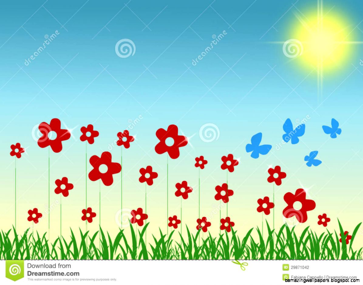 Spring Flowers And Butterflies Stock Photography Image 29871042 Spring Flowers And Butterflies Stock Photography Image 29871042