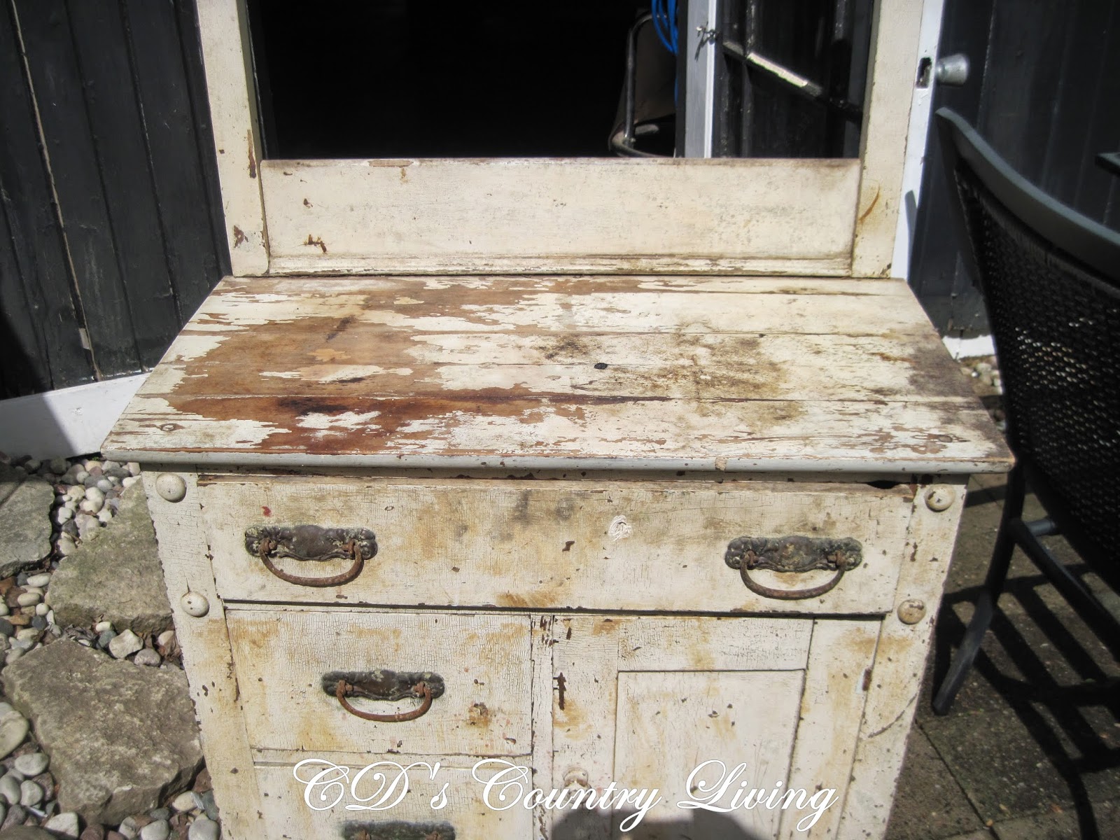 Re Purposing An Antique Washstand Dresser