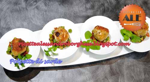 Polpette Di Sarde Ricetta Di Alessandro Borghese Da Cucina Con Ale