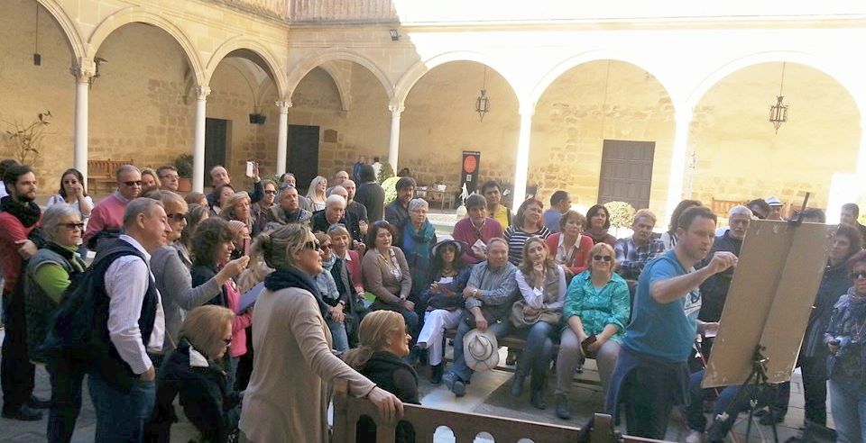 Demostración de acuarela.