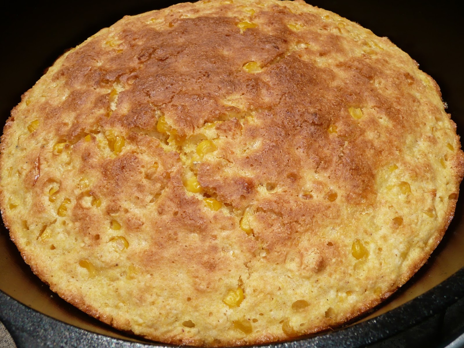 Everyday Dutch Oven Golden Sweet Cornbread