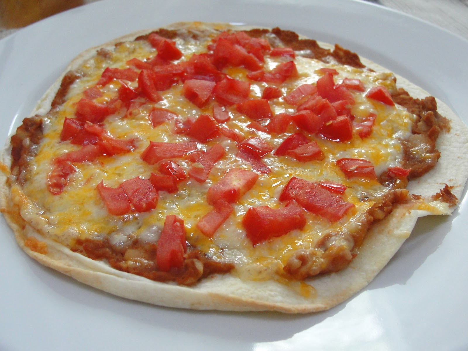 C Mom Cook Mexican Tortilla Pizza