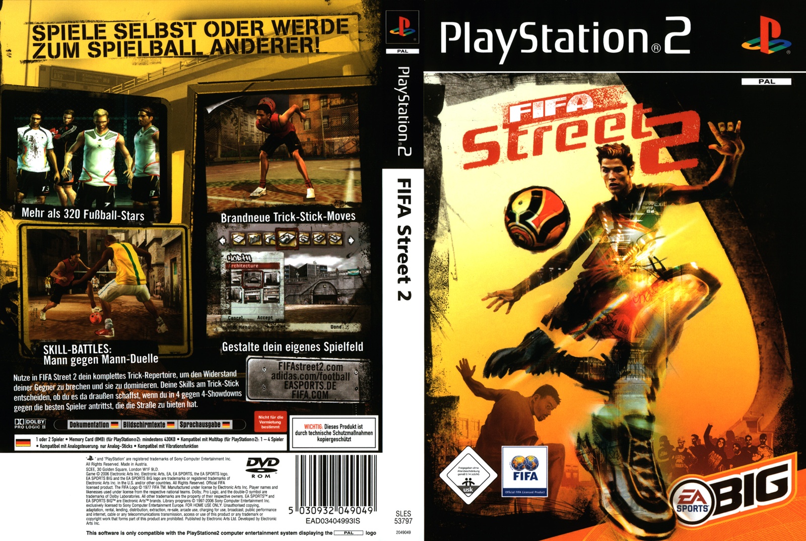 fifa street ps2 fifa street ps2