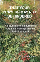 That Your Prayers May Not Be Hindered