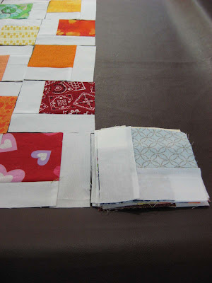 How to Chain Sew a Quilt Top ~ A Picture Tutorial