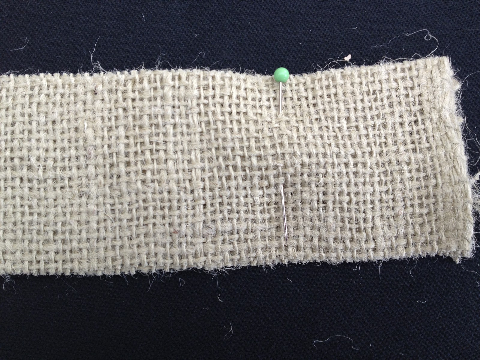 Sew Passionate Flat Burlap Fringe