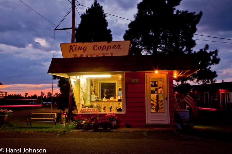 Universal Klister Night shots Copper Harbor, MI abodes