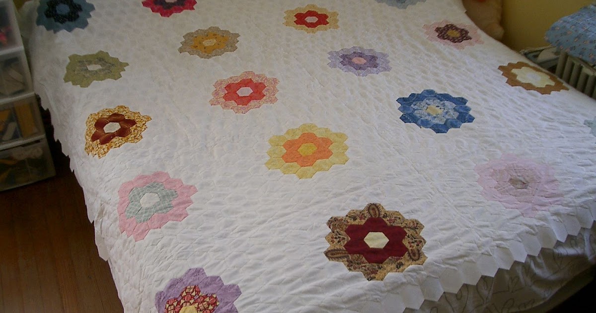 Kati's Quilting and Sewing: The story of my Grandmother's flower garden