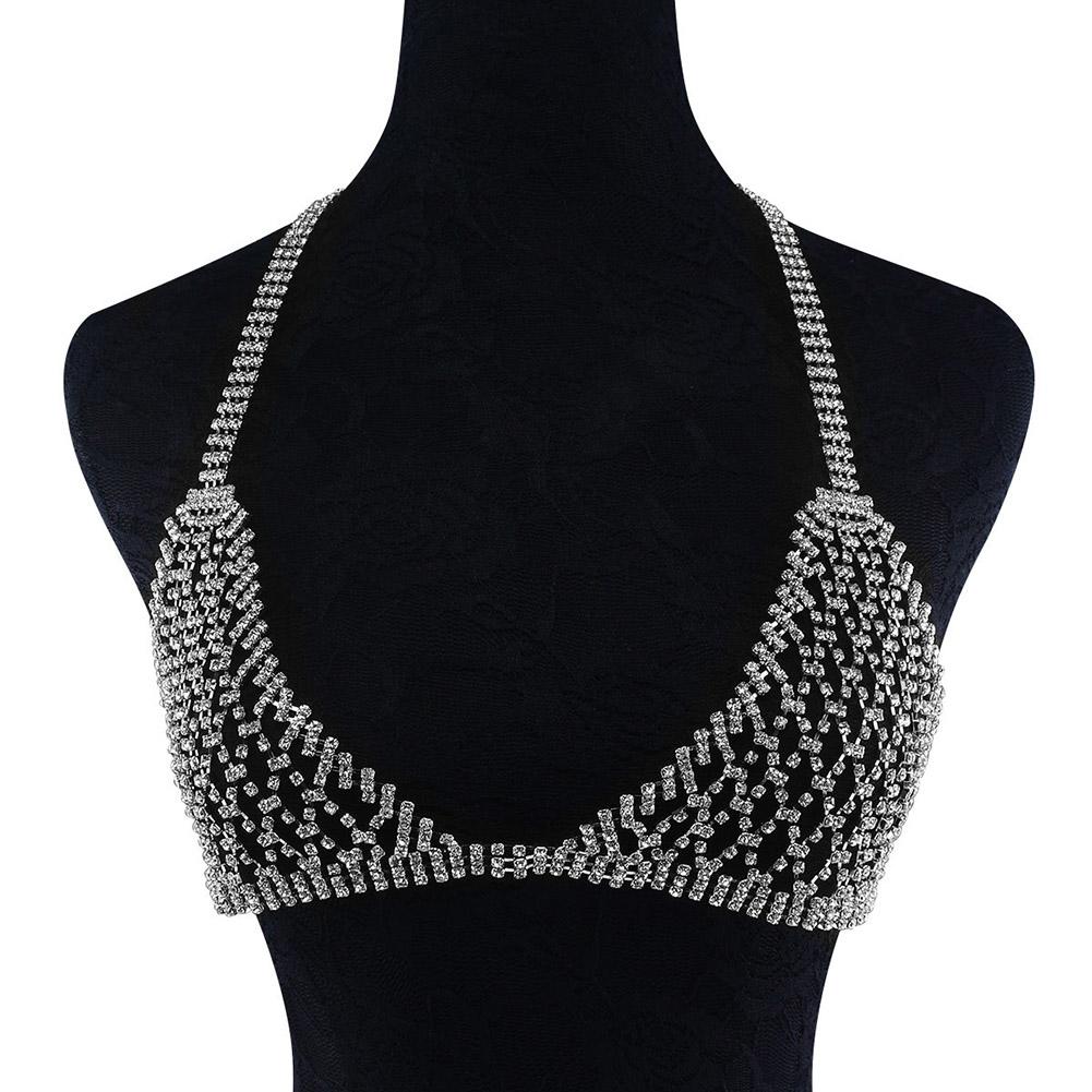 Y18052606 Rhinestone Lingerie,Rhinestone Bra straps,Rhinestone