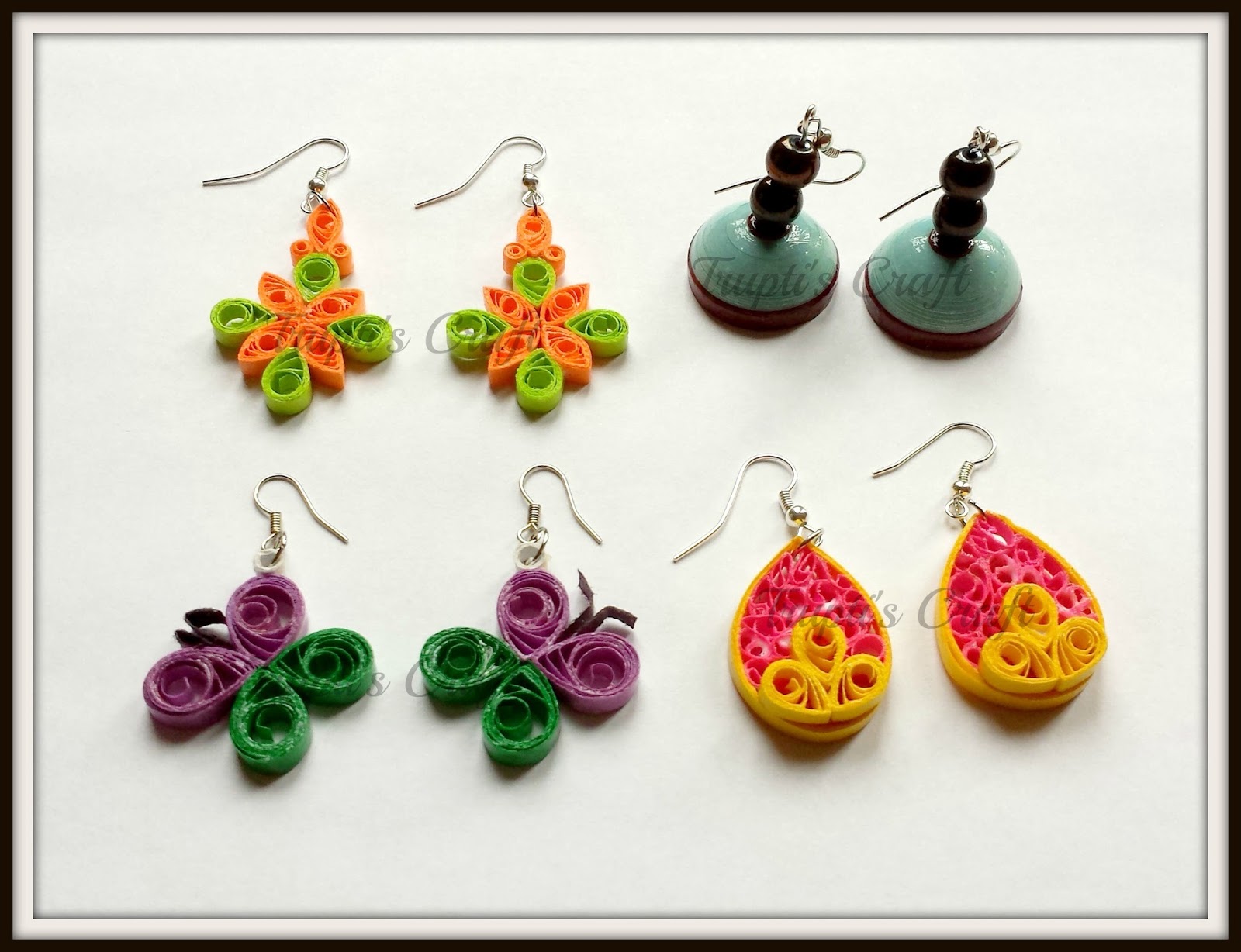Trupti's Craft Summer Paper Quilling Classes for everyone
