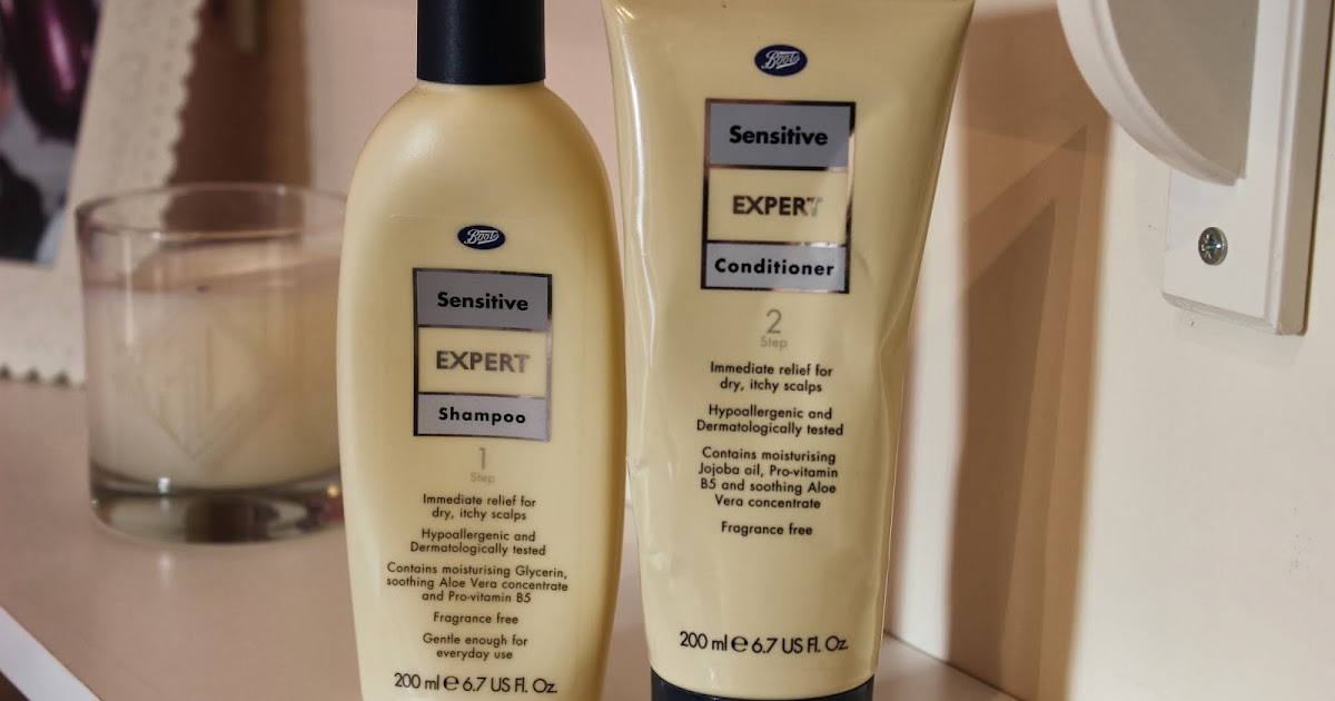 Boots Sensitive Expert Shampoo & Conditioner // Review BRITISH BEAUTY
