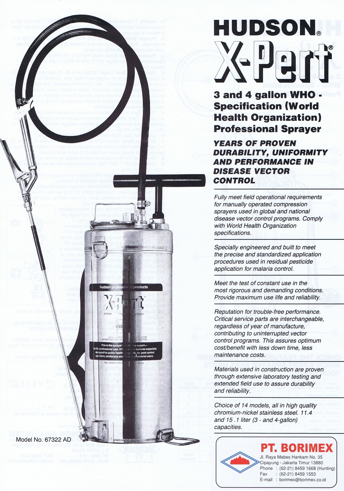 Hudson XPert Distributor Indonesia