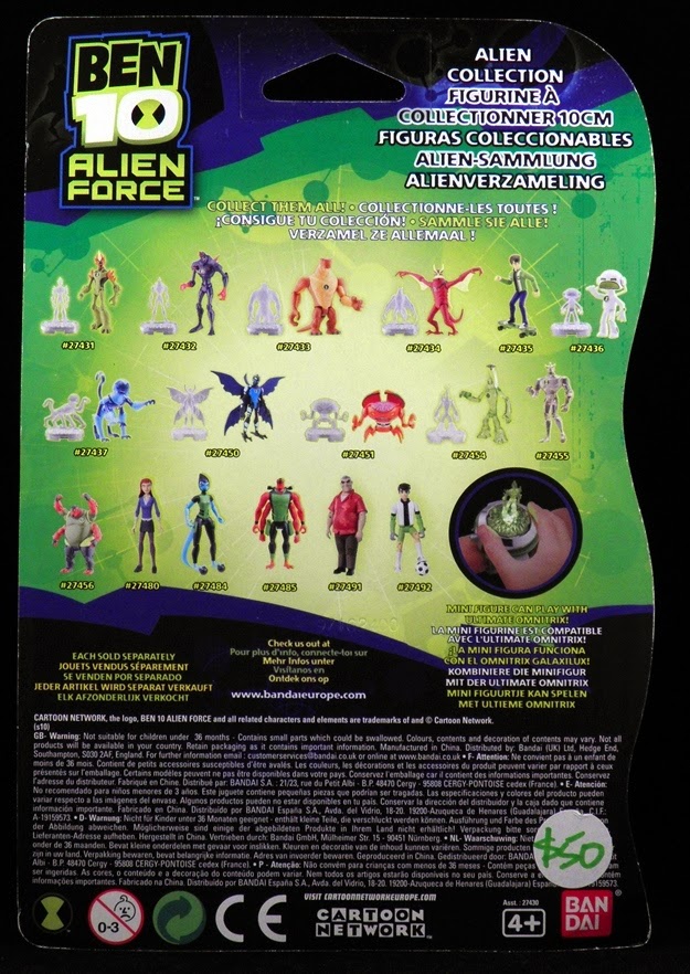 Ben 10 Alien Force Alien Creatures Alien X : : Toys & Games