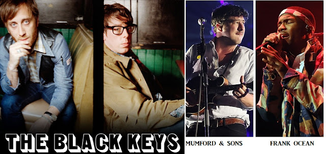 Black keys, frank ocean and mumford and sons dominates grammys