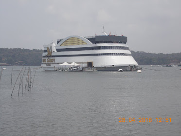 "BIG DADDY CASINO", one of the 6 Off-Shore Casino ships in Goa.