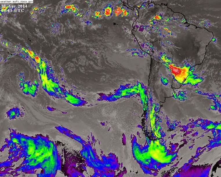 IMAGEN SATELITAL DEL ESTADO DEL TIEMPO EN CHILE RET CHILE