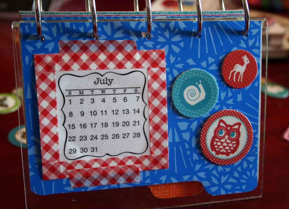 The Experimental Crafter Handmade Calendar
