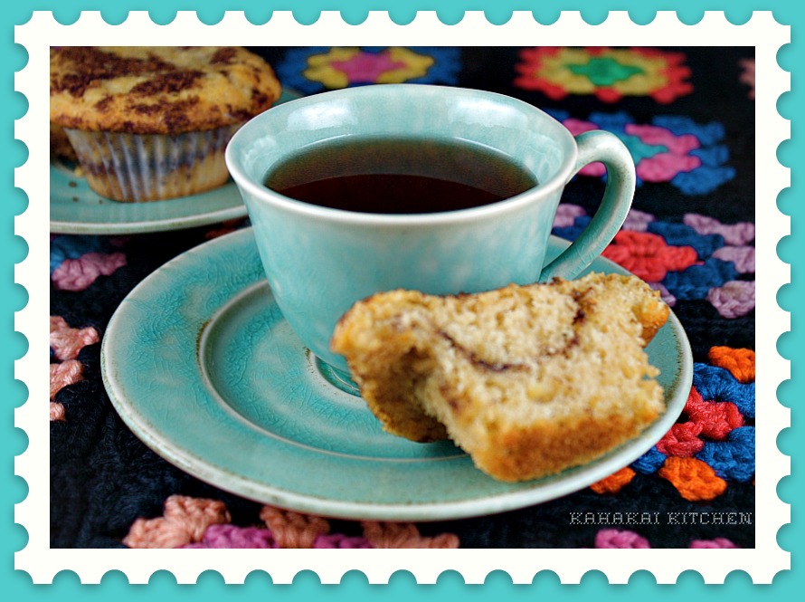 Kahakai Kitchen Coffee Cake (Muffins) with CinnamonSugar Sprinkles