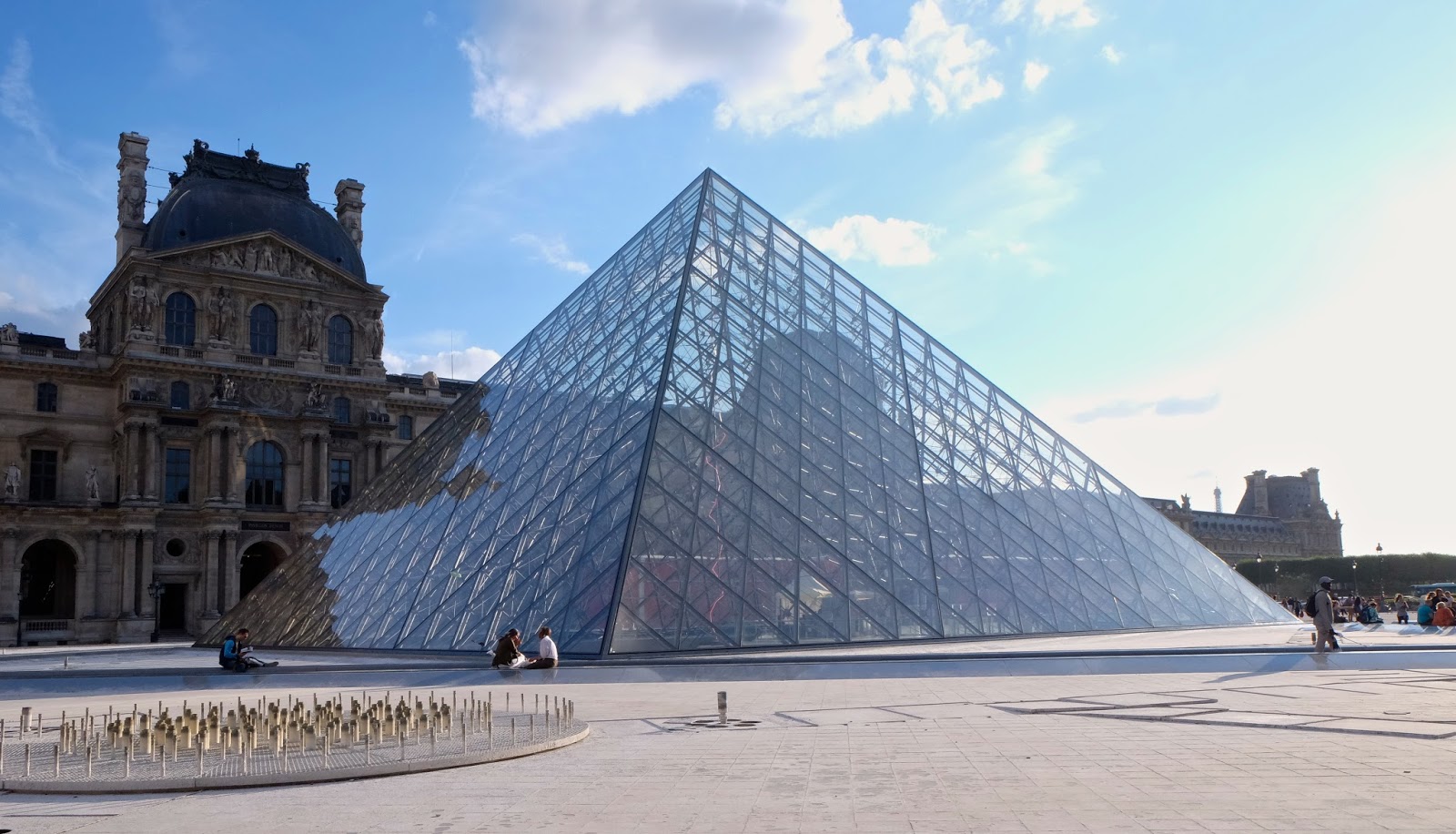 Louvre pyramid, Paris