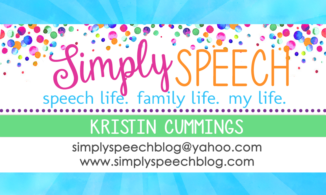 Designs By Kassie Simply Speech