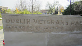 Dublin Veterans Park Grounds of Rememberance