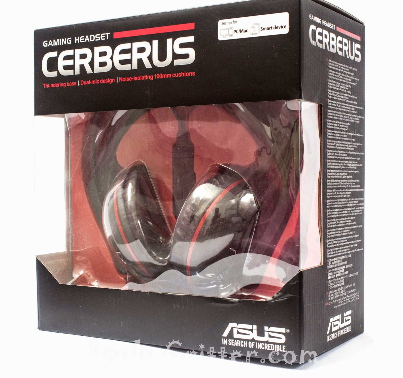 Unboxing & Review: ASUS Cerberus Gaming Headset 35