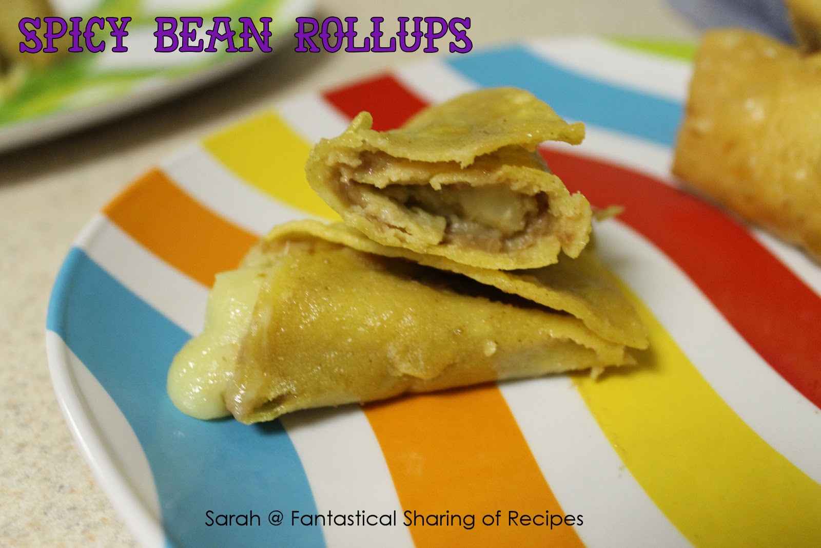 Fantastical Sharing of Recipes Spicy Bean Rollups