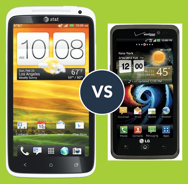 Almost Equal - The LG Spectrum vs. The HTC One XL