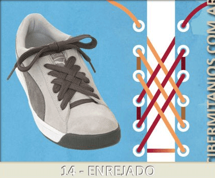 22 formas creativas de atarse los cordones