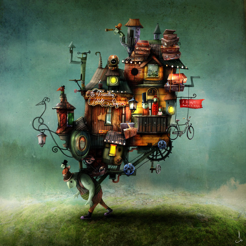 Las ilustraciones de Alexander Jansson