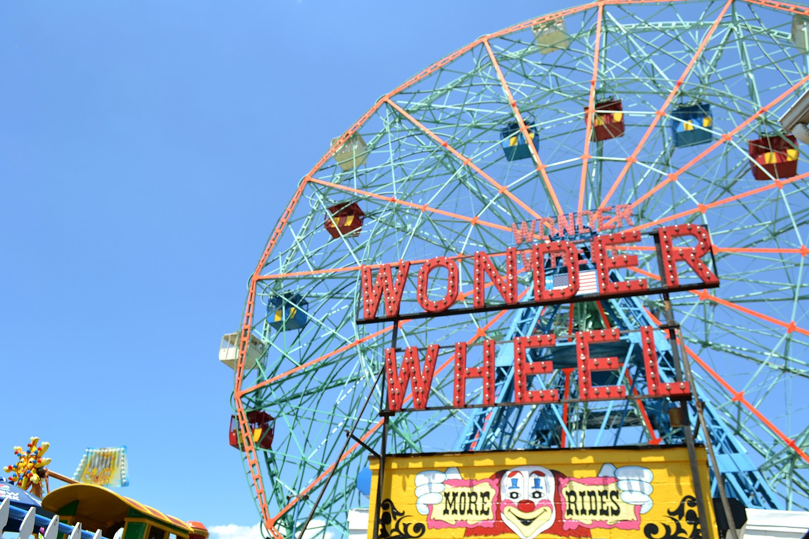 Coney Island Boardwalk Ferris Wheel Coney Island Boardwalk Ferris Wheel