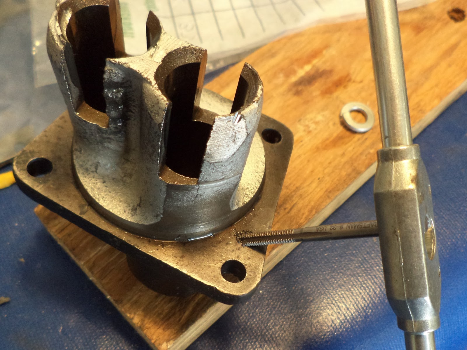 How to Tap and Block Shovelhead Tappet Blocks