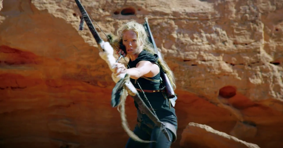Film Buzz Behind the scenes of "Survivor"