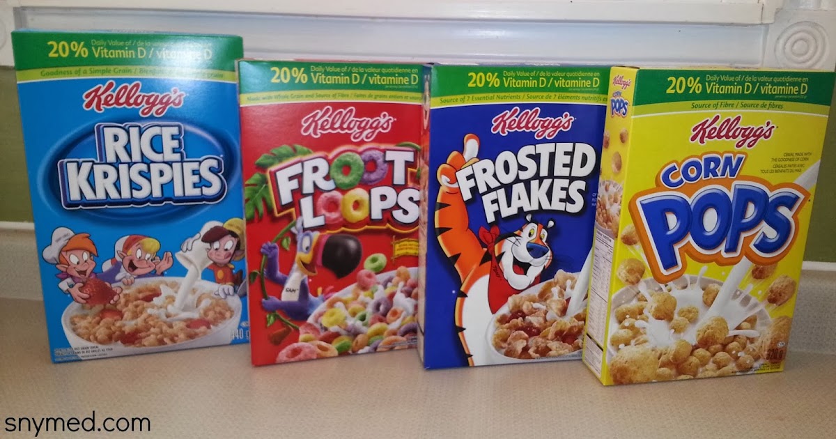 Guess What Kellogg's Added to These Favourite Cereals? snymed