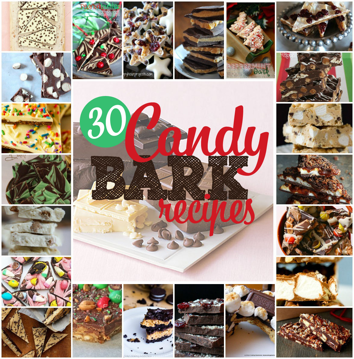 AllredDesign.net - 30 Delicious Candy Bark Recipes