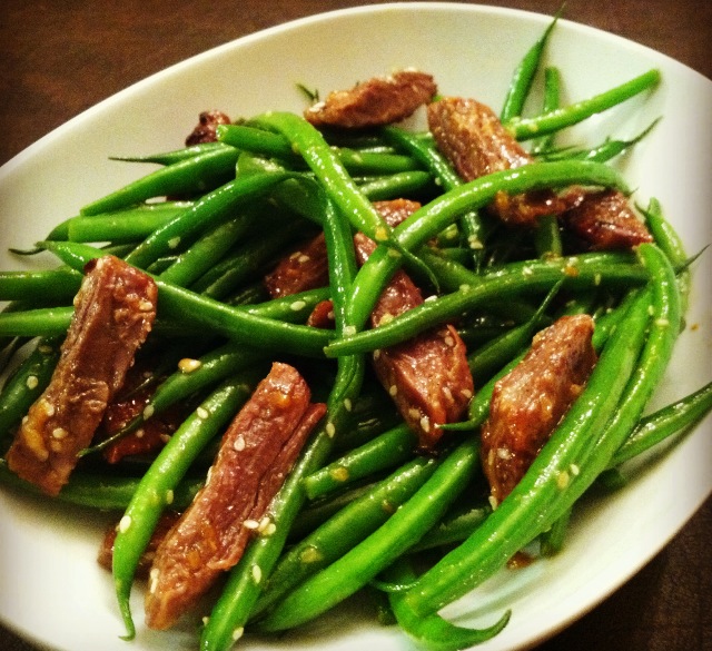 Asian Skirt Steak with String Beans Beyond My Recipes