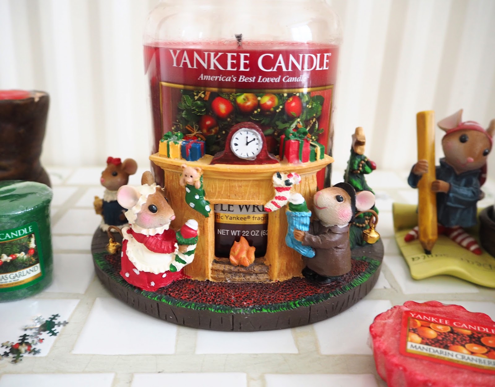 My Christmas Yankee Candles Night Before Christmas | Katie Kirk Loves 