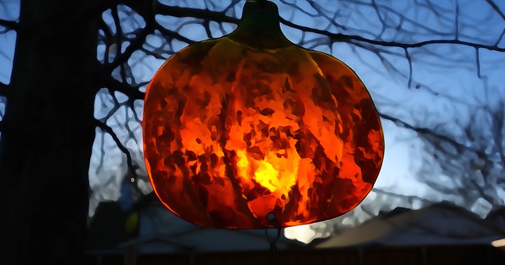 PUMPKINROT.COM: The Blog: Glass Pumpkin