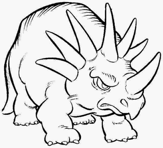 dinosaur coloring pages to print