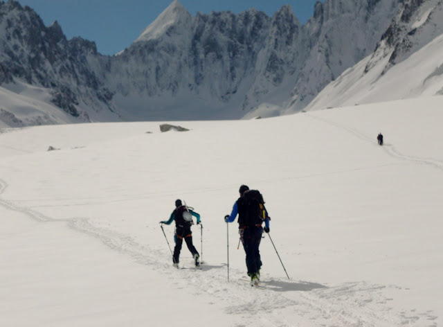 Esqui de montaña Alpes:Grands Montets-Aguille de Argentiere