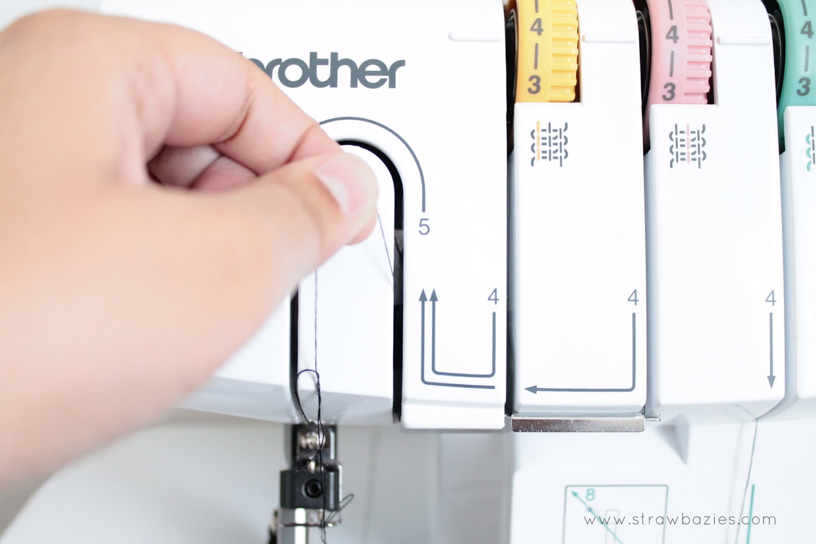 Make It Handmade Threading Your Serger or Overlocker