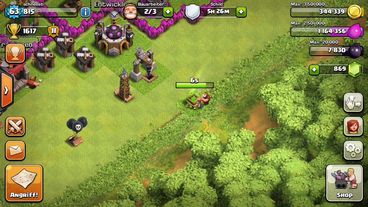 schneseb SEBastian SCHNEider Clash of Clans Juwelen