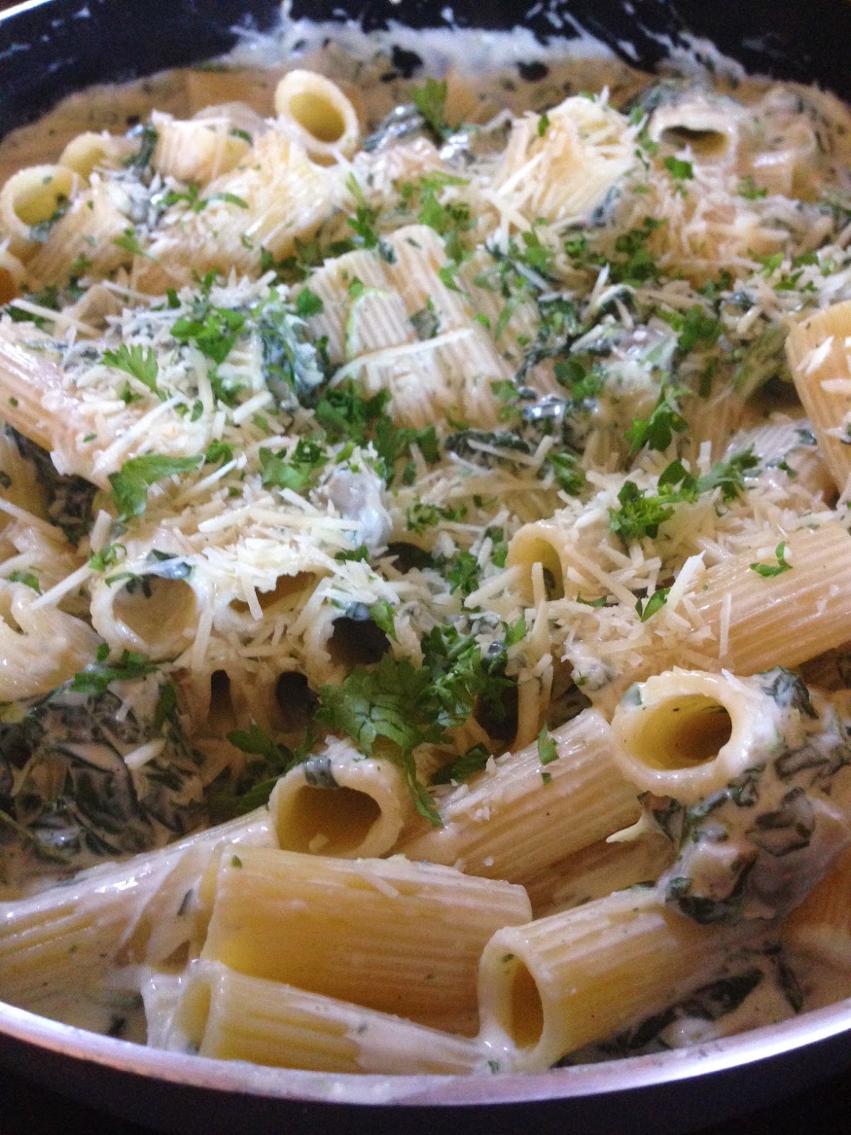 Southern Deliciousness Artichoke & Spinach Dip Pasta