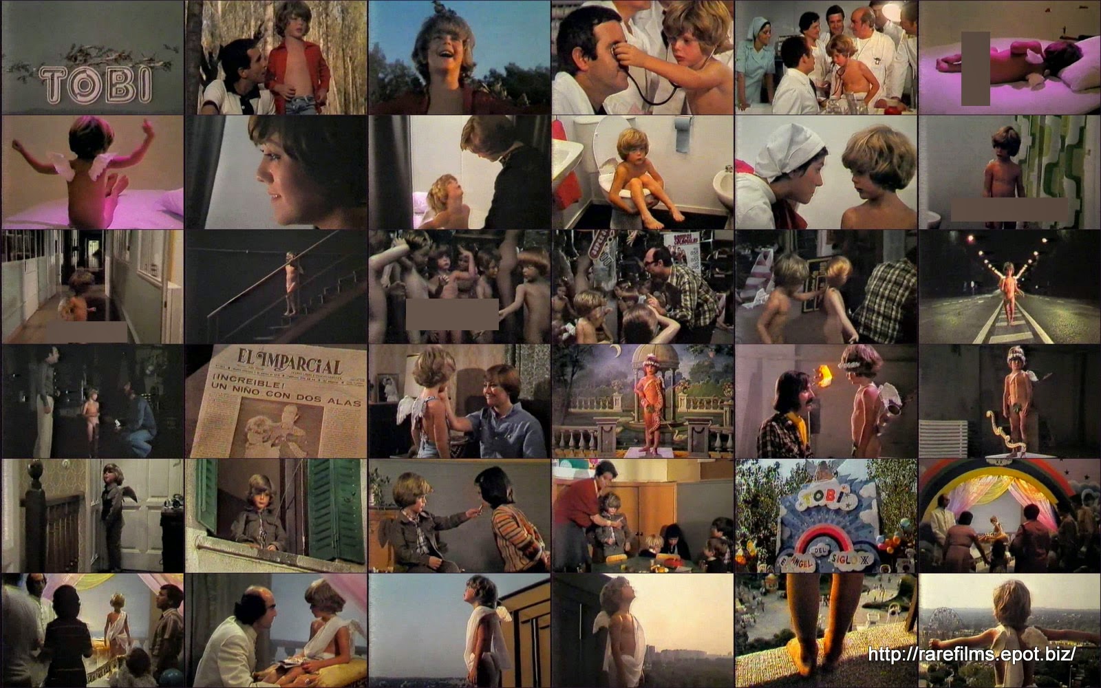 Тоби / Тоби, ребёнок с крыльями / Tobi / Tobi, el niño con alas. 1978. Тоби / Тоби, ребёнок с крыльями / Tobi / Tobi, el niño con alas. 1978.