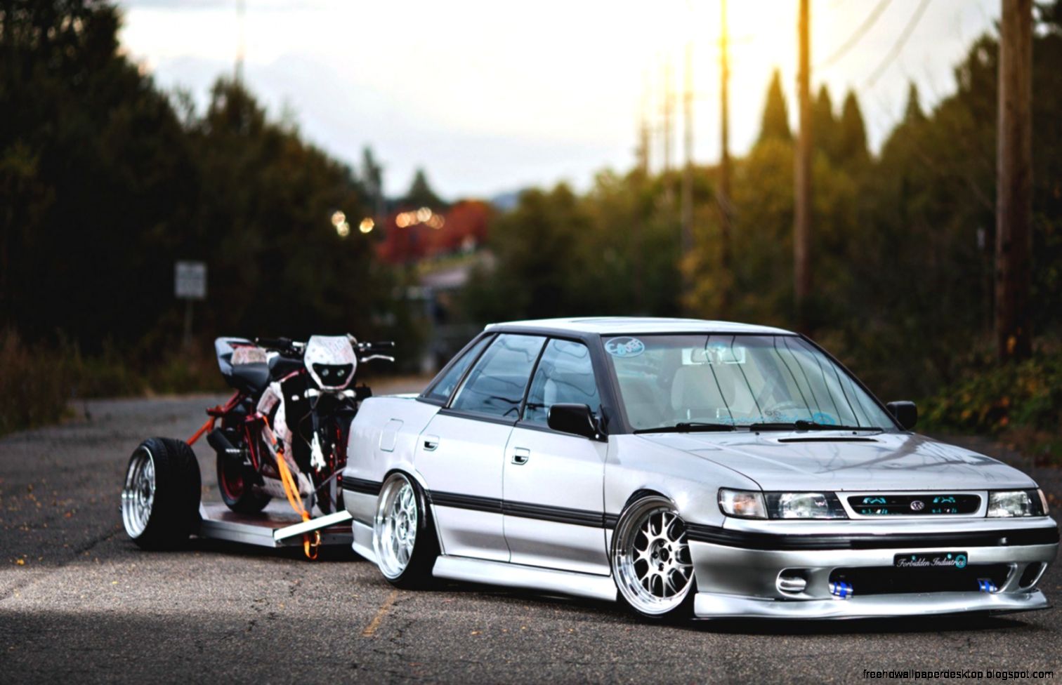Subaru Legacy Tuning Trailer Motorcycle 7032074 Subaru Legacy Tuning Trailer Motorcycle 7032074