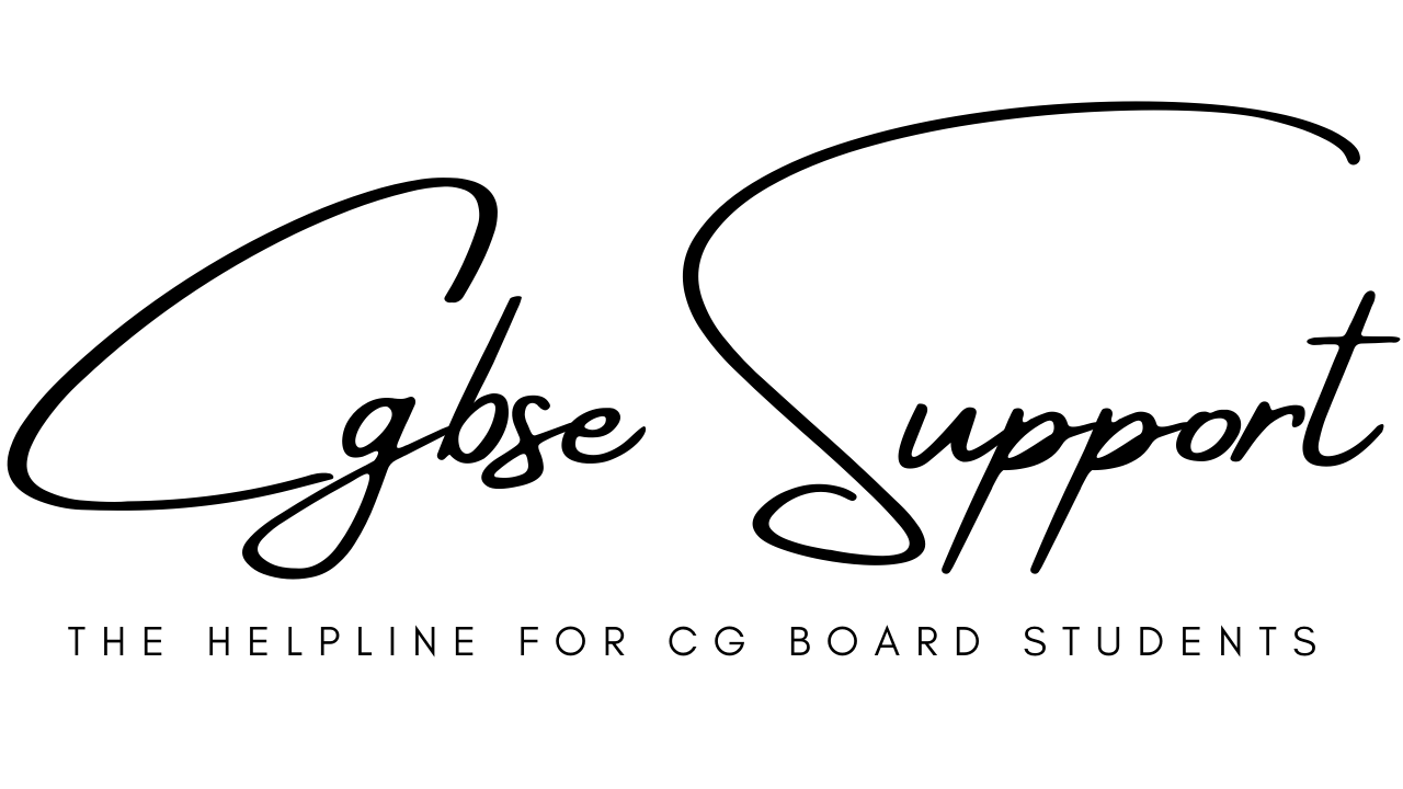 CGBSE SUPPORT