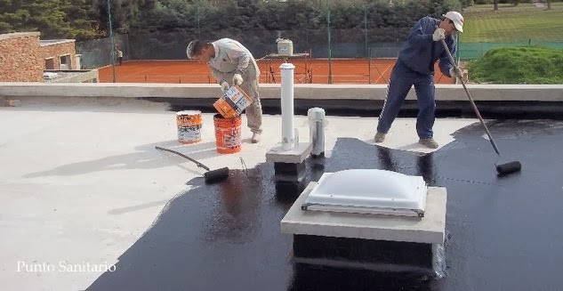 techos que se llueven Impermeabilizantes Punto Sanitario