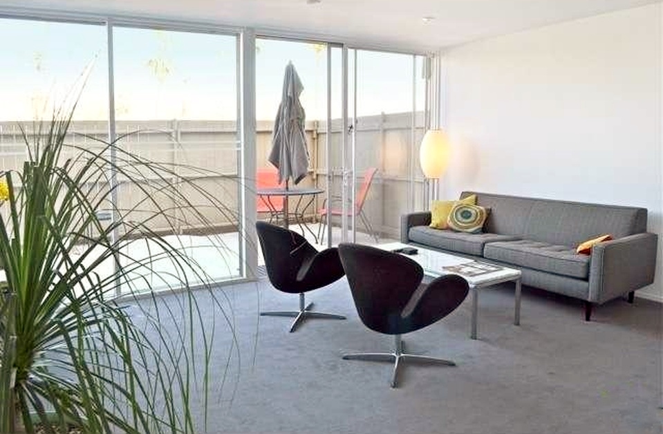 The Krisel Connection Ocotillo Lodge Midcentury Modern Condominium For Sale Palm Springs, CA