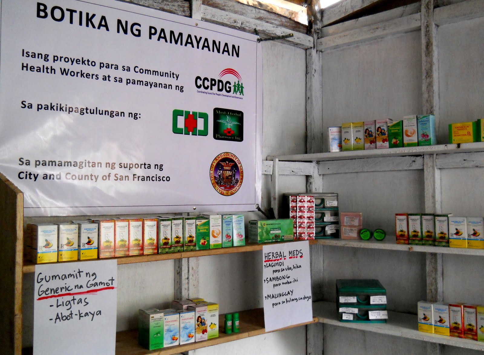 CPDG PHILIPPINES CHWs launch community pharmacy